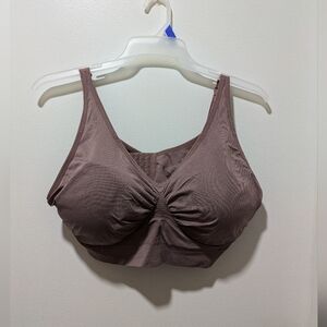 Any Body Intimates Bra 4X - Dusty Rose Color